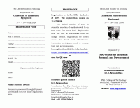 Two Days Hands-on training programme on Calibration of Biomedical Equipment 2026 Hands-on Training Poster